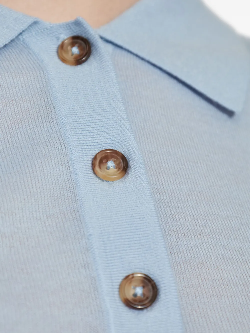 rag & bone Polotop met knopen Blauw