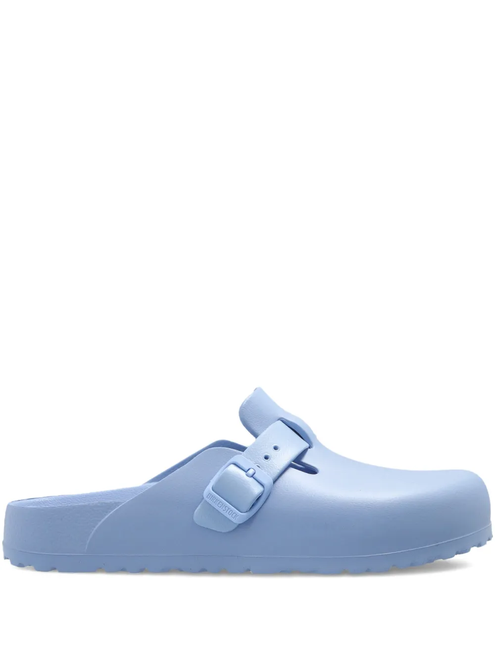 Birkenstock Boston buckle-fastening slides Blue