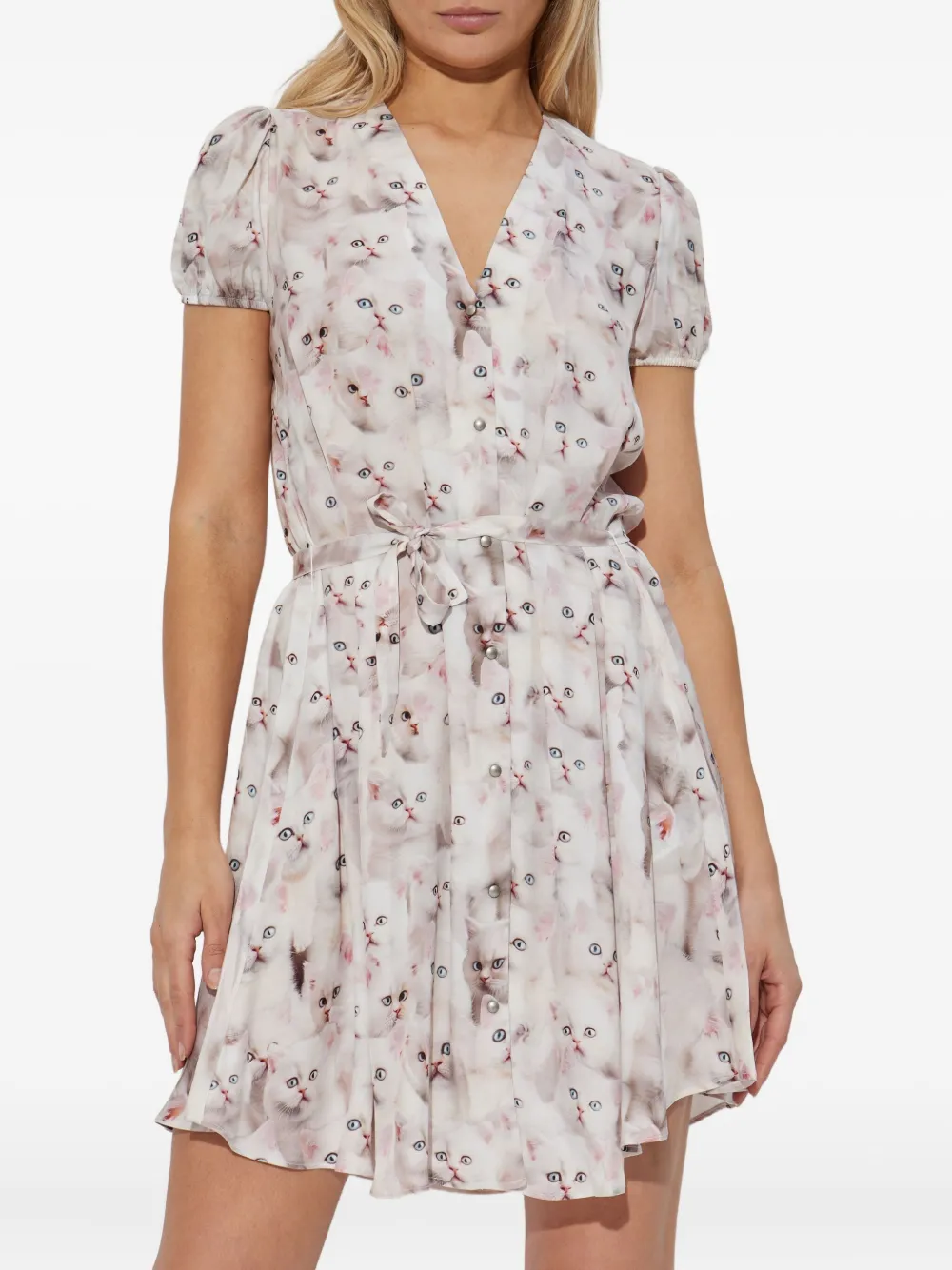 Diesel D-Ollish-R1 jurk Wit