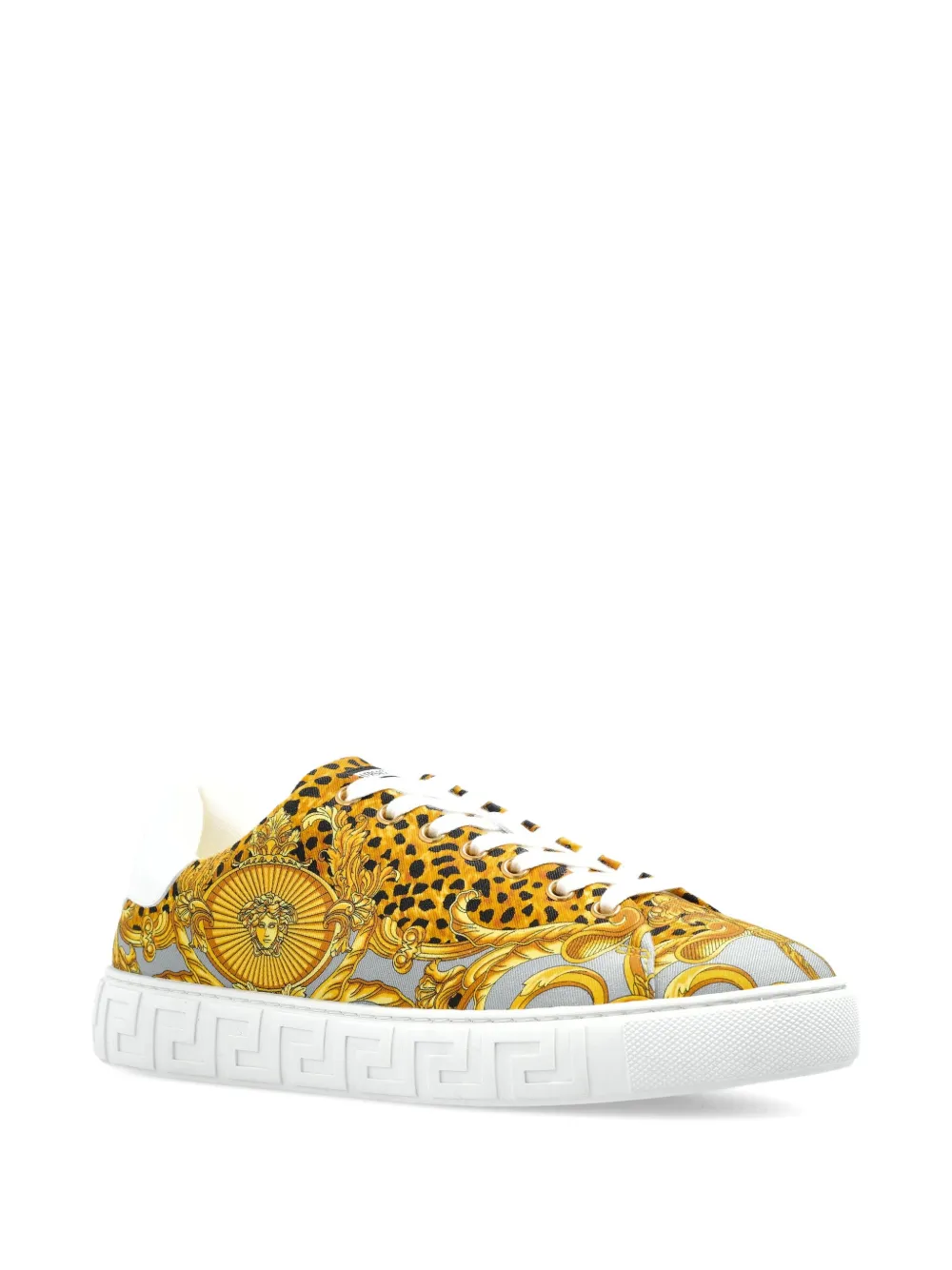 Versace printed sneakers - Goud