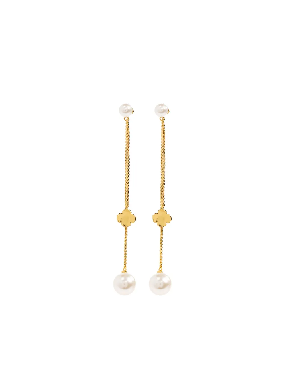 Kate Spade pearl drop earrings | Gold | Image 1