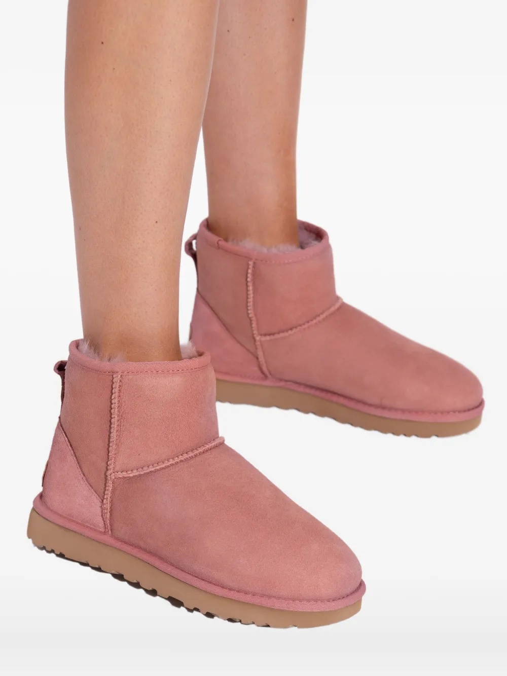 UGG Classic Mini II suede boots Pink