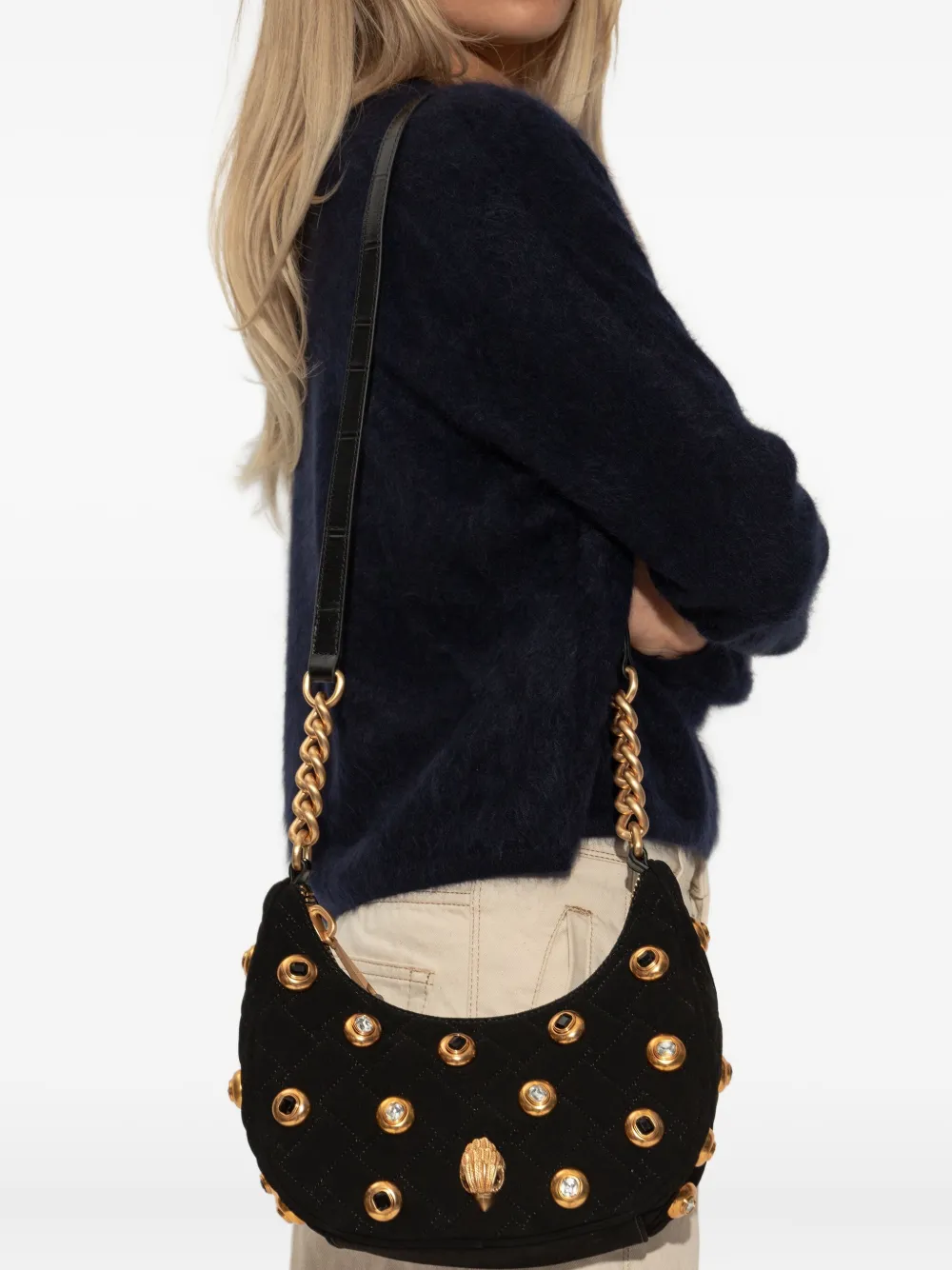 Kurt Geiger London small Kensington tote bag - Zwart