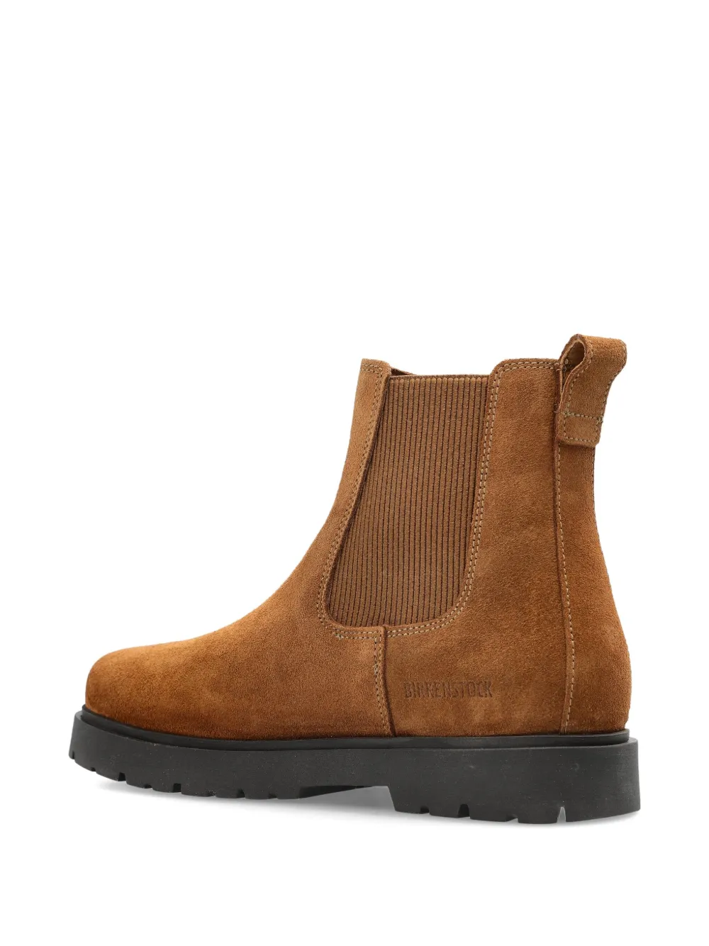 Birkenstock Highwood Suede Platform Boots In Brown