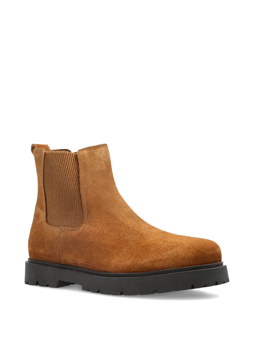 Birkenstock Highwood Suede Platform Boots In Brown