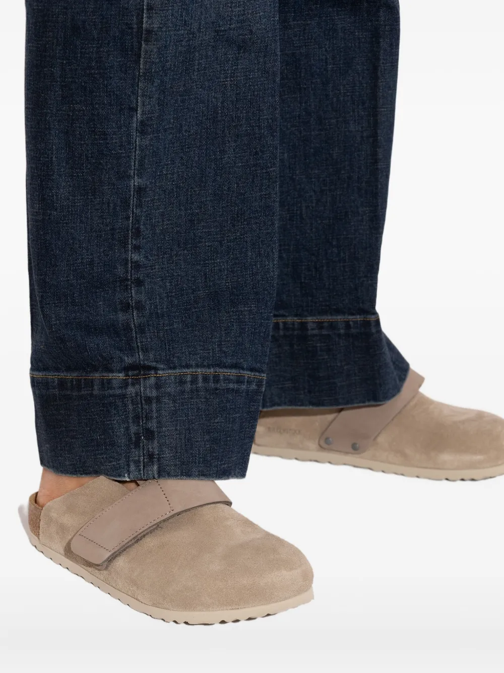 Birkenstock Loma Suede Sandals In Animal Print