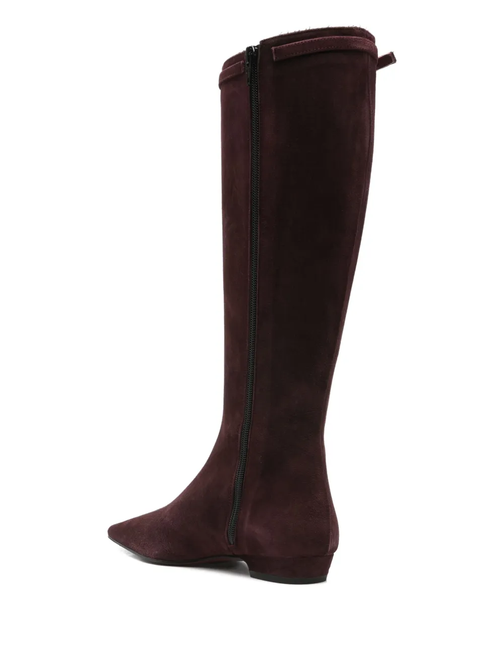 Roberto Festa buckle-fastening suede boots Red