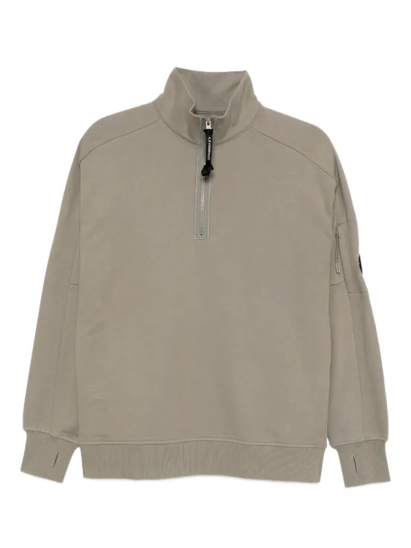 C.P. Company ハーフジップ スウェットシャツ | グレー | FARFETCH JP