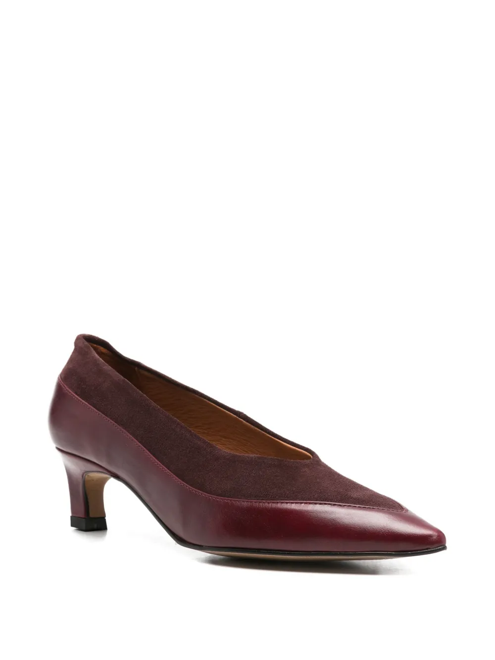 ANGEL ALARCON 40mm pointed-toe suede pumps | Heeled Pumps | Image 2