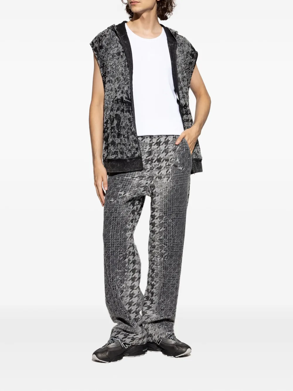 Diesel T-Arm-Lkds vest - Wit