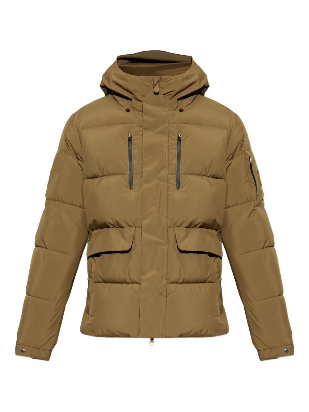 Save The Duck Alter Hooded Zip Jacket In Green