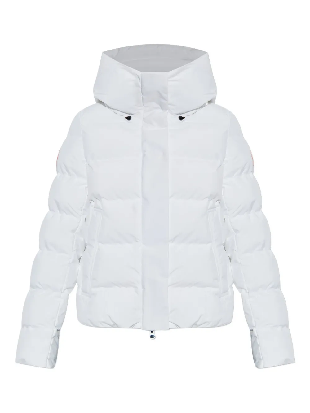Save The Duck Arena Hooded Puffer Jacket In White