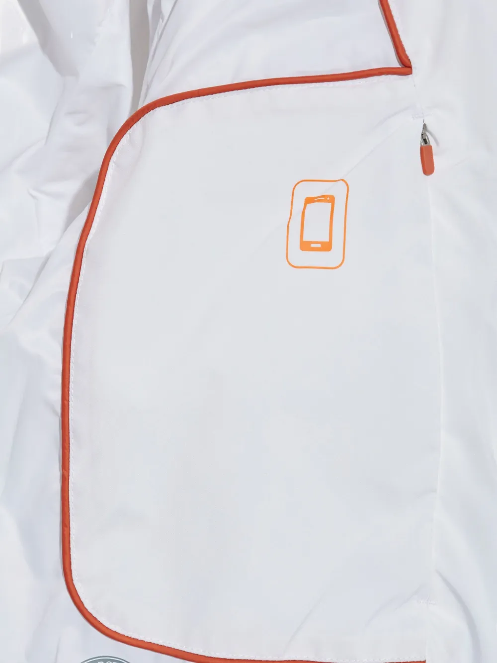 Save The Duck Arena Hooded Puffer Jacket In White