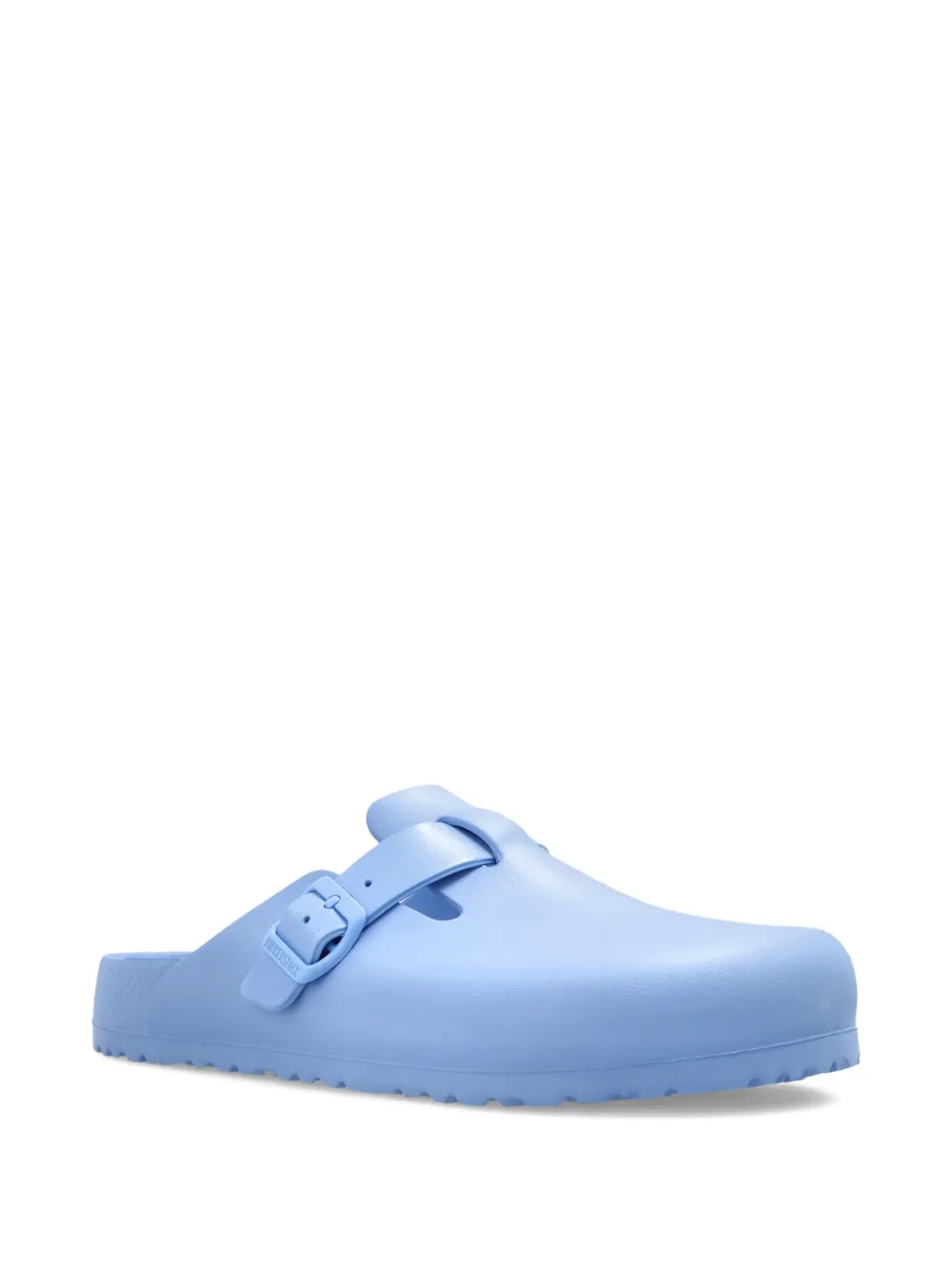 Birkenstock Boston buckle-fastening slides Blue