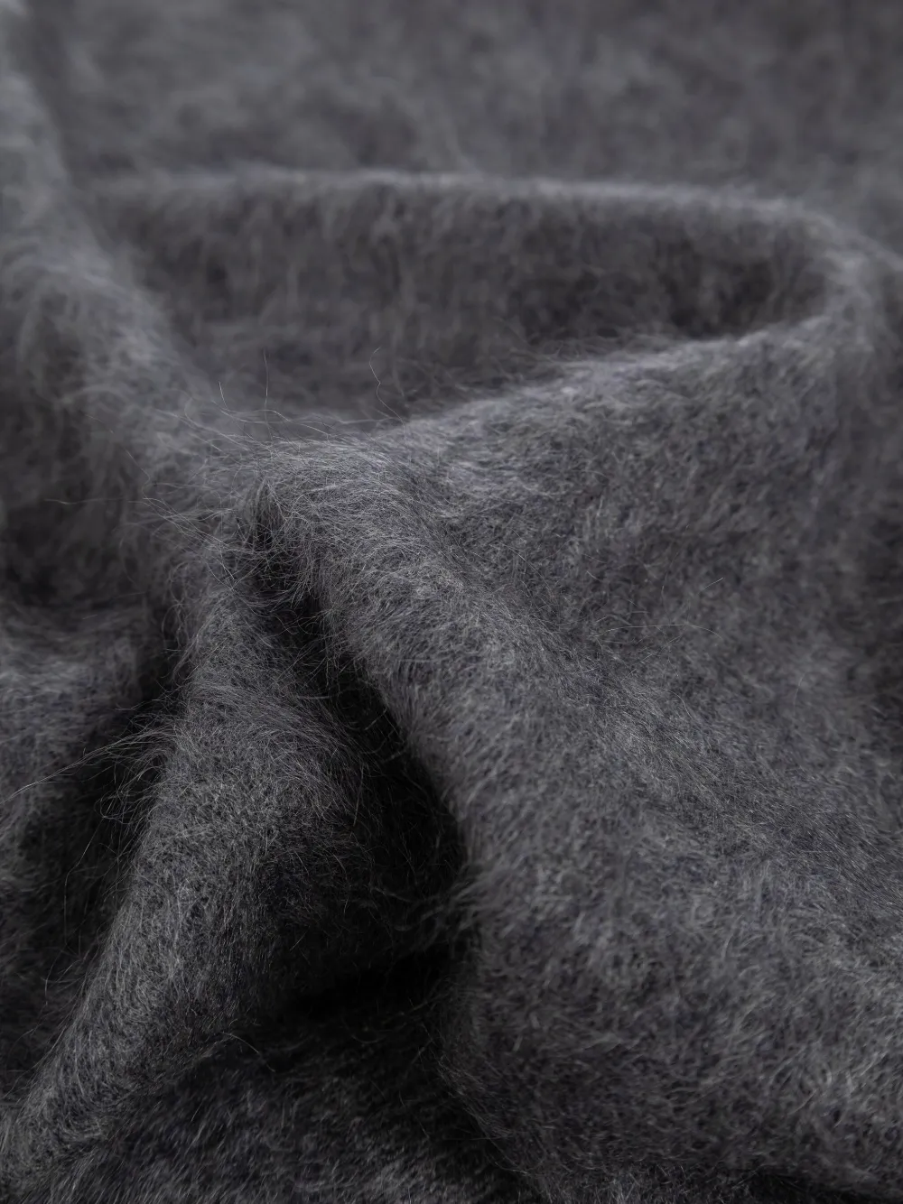 Lisa Yang Brushed Scarf In Gray