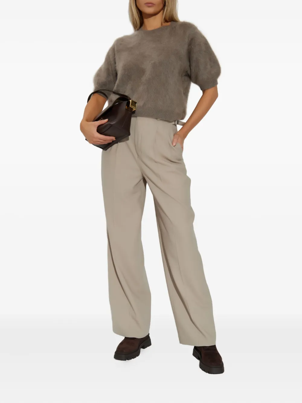 Lisa Yang puff-sleeve mohair sweater | Knitted Sweaters | Image 2