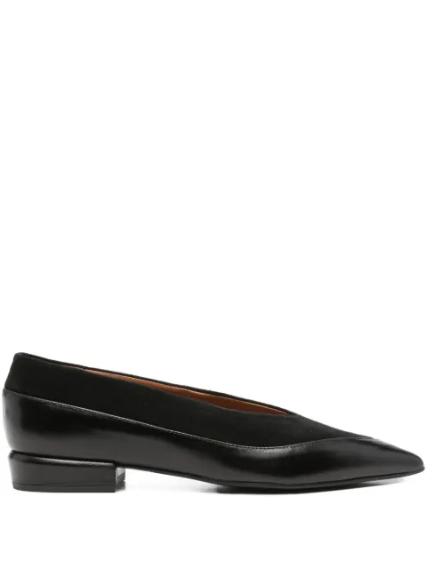ANGEL ALARCON pointed-toe suede-leather pumps