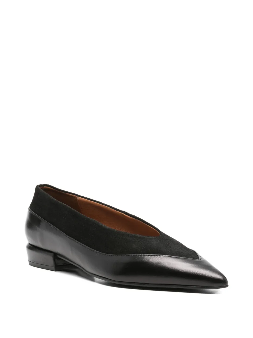 ANGEL ALARCON pointed-toe suede-leather pumps | Flat Pumps | Image 2