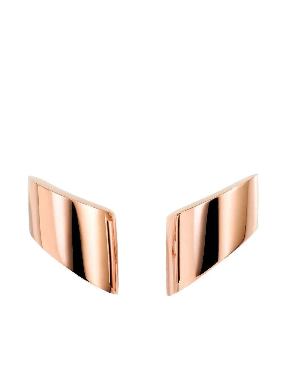 VHERNIER 18K rose gold Vague earrings | Image 2