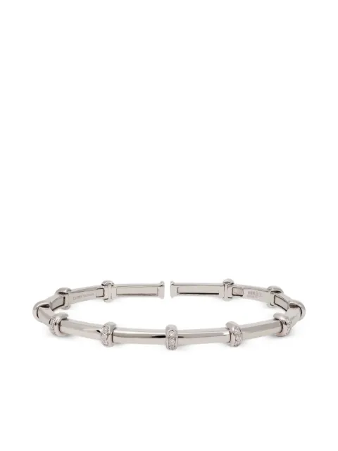 Sidney Garber pulsera Carly en oro blanco de 18kt con diamante