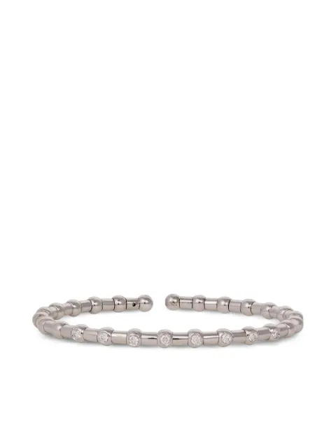 Sidney Garber pulsera Holly en oro blanco de 18kt con diamante