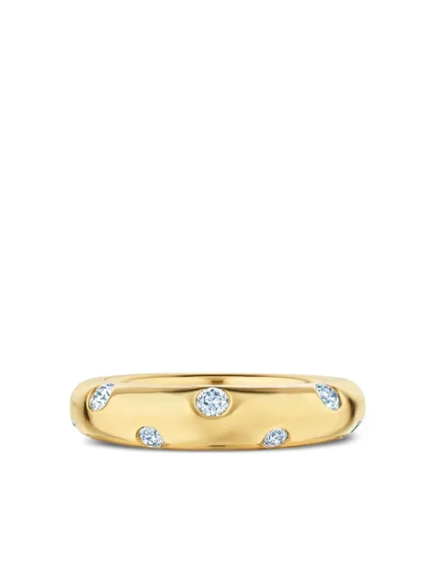KWIAT 18kt yellow gold Cobblestone Diamond ring