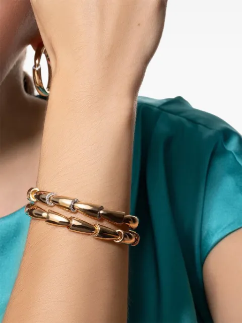 VHERNIER pulsera Calla mediana en oro rosa de 18kt
