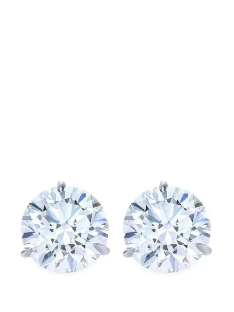 KWIAT Orecchini in platino con diamanti rotondi