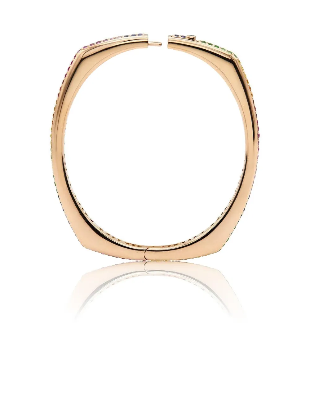Fullord 18k Rose Gold Ghost Sapphire Bracelet In Gold