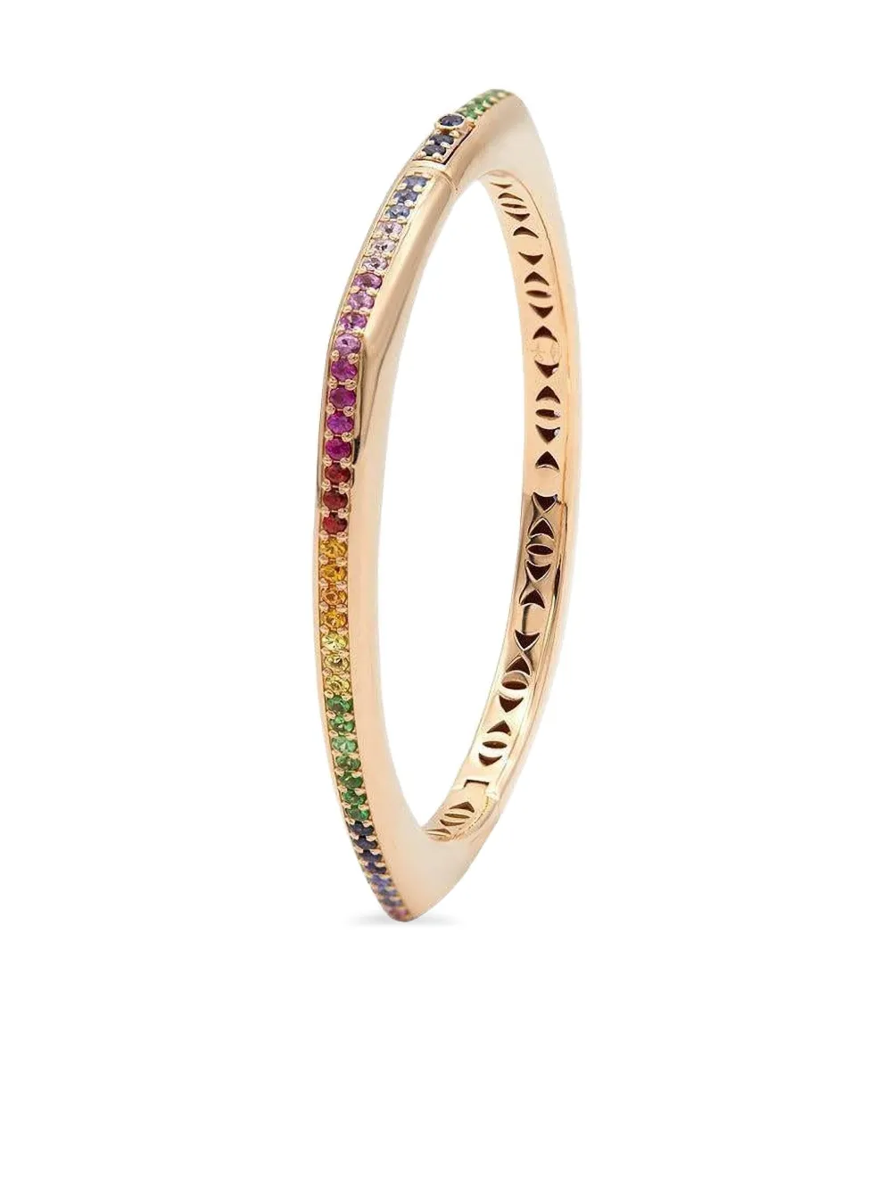 FULLORD pulsera Ghost en oro rosa de 18kt con zafiros | dorado | Image 1