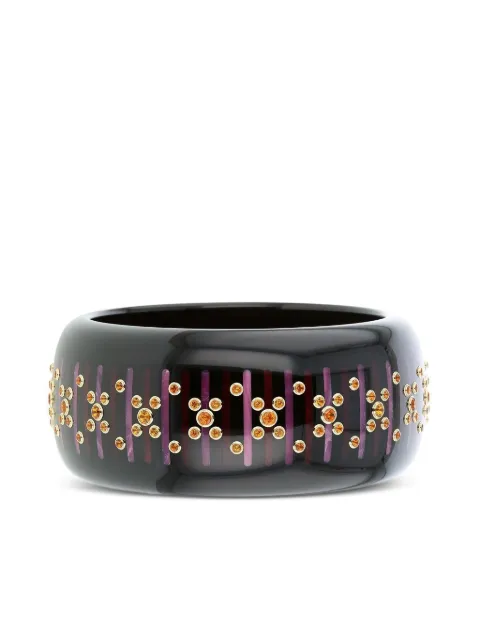 Mark Davis pulsera en oro amarillo de 18kt con baquelita