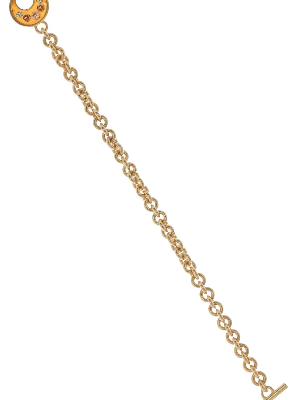 Mark Davis 18k Yellow Gold Multi-stone Garnet Bracelet In Gold