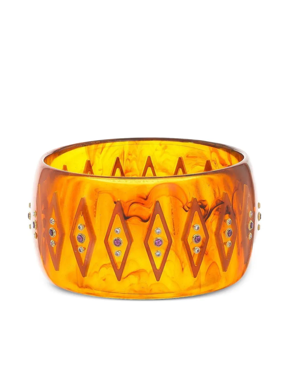 Mark Davis 18k Yellow Gold Multi-stone Bracelet In Gold