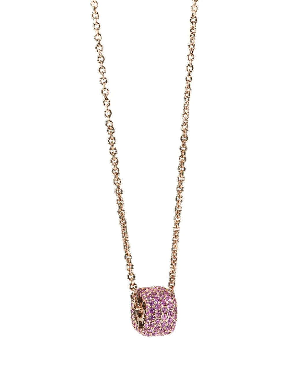 FULLORD dije Ghost en oro rosa de 18kt con gemas | rosado | Image 1