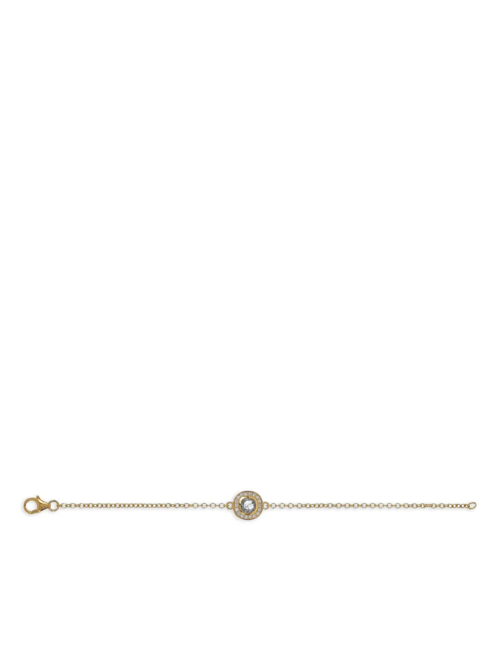 Nimo With Love 18k Yellow Gold The Thinny Diamond Bracelet