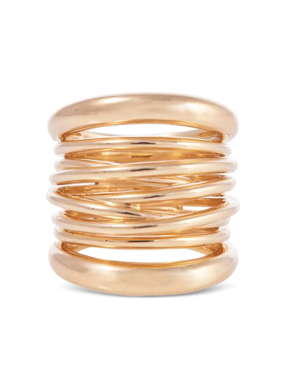 Sidney Garber 18k Yellow Gold Tall Scribble In Gold