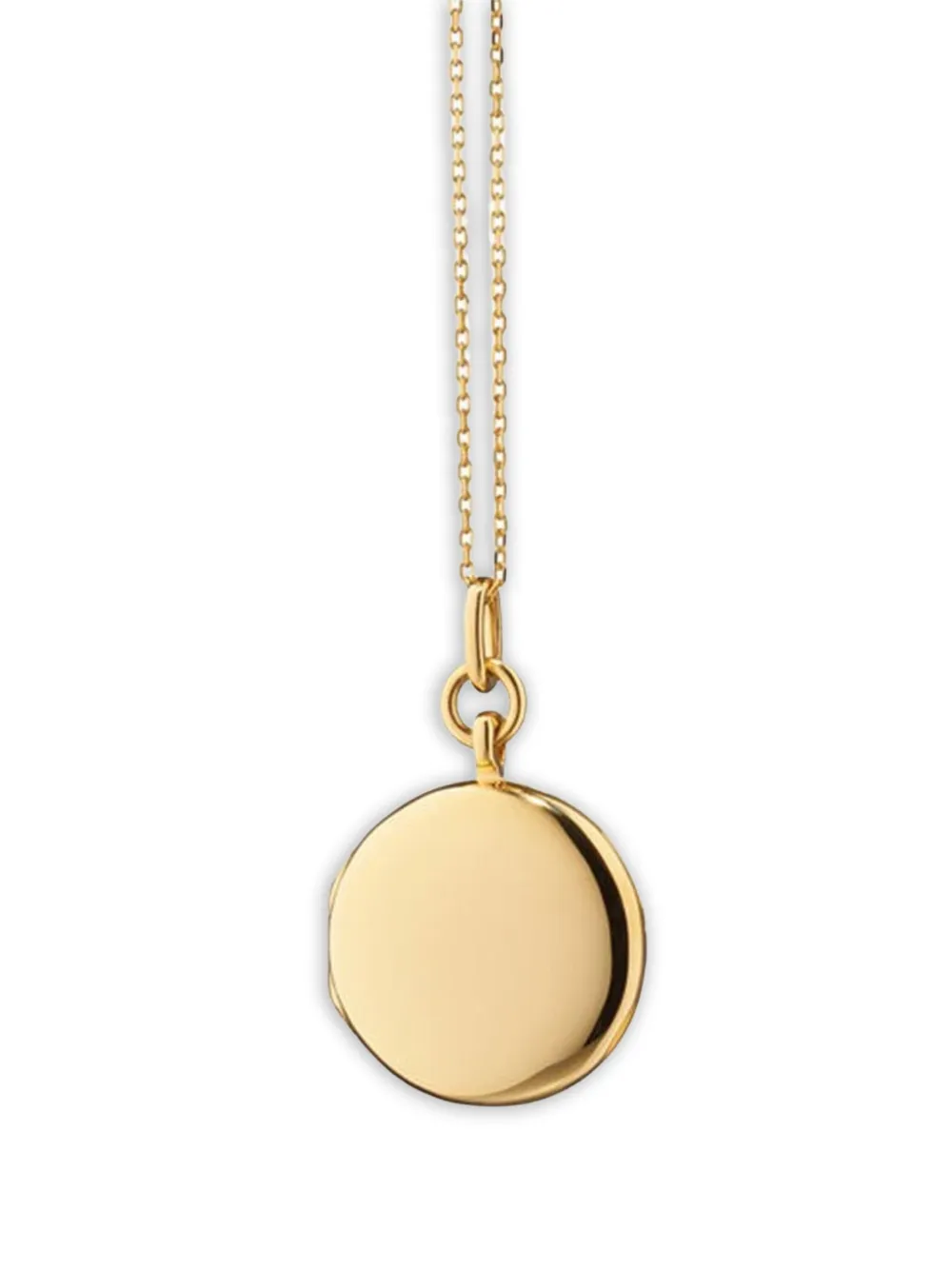 Monica Rich Kosann 18k Yellow Gold Quinn Locket Necklace In Gold