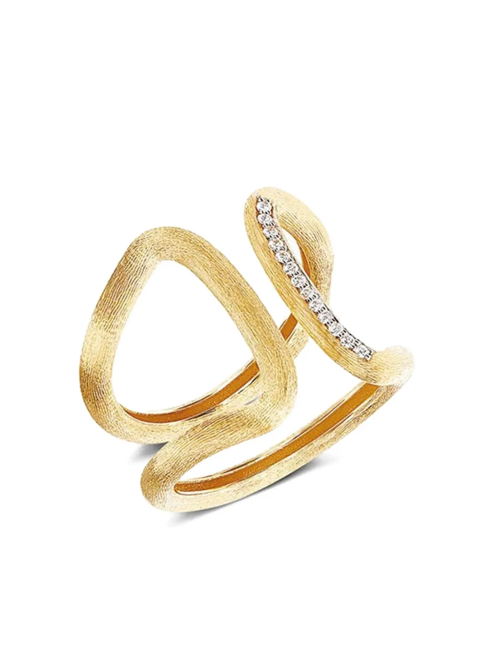 Nanis 18k Yellow Gold Libera Diamond Ring In Gold