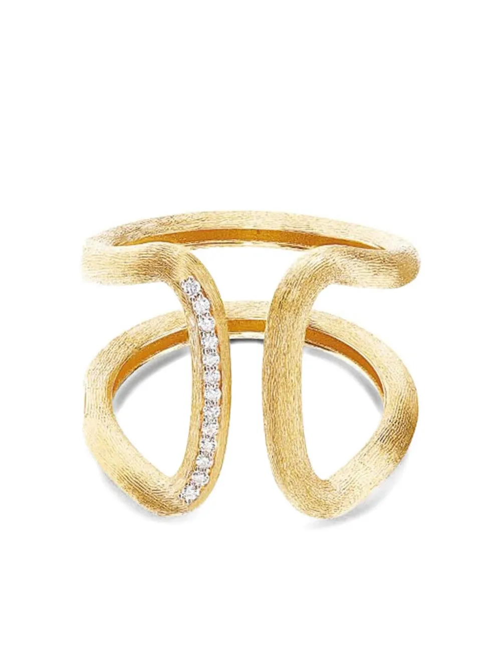 Nanis 18k Yellow Gold Libera Diamond Ring