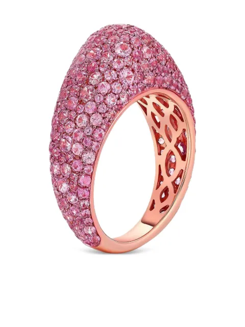 graziela 18K rose gold Bahia sapphire ring