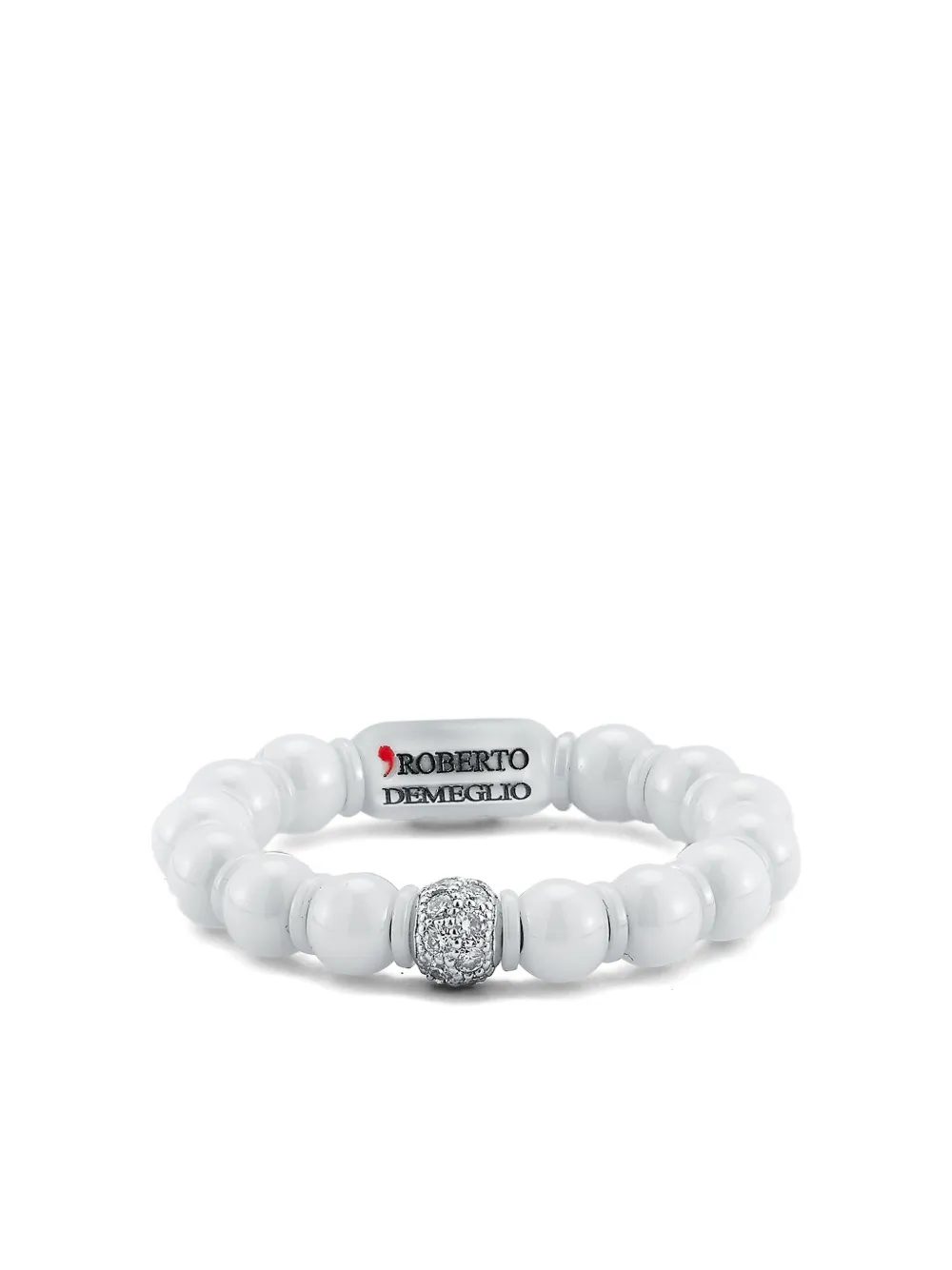 Roberto Demeglio 18K white gold Sfera diamond ring - Silber