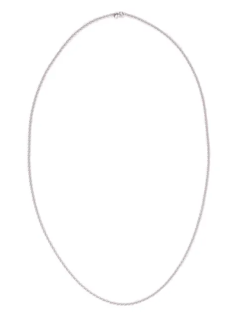 TAMARA COMOLLI 18kt white gold Belcher chain necklace