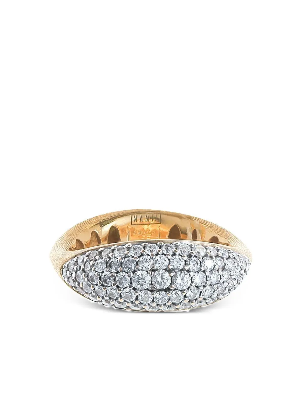 Nanis 18k Yellow Gold Transformista Diamond Ring