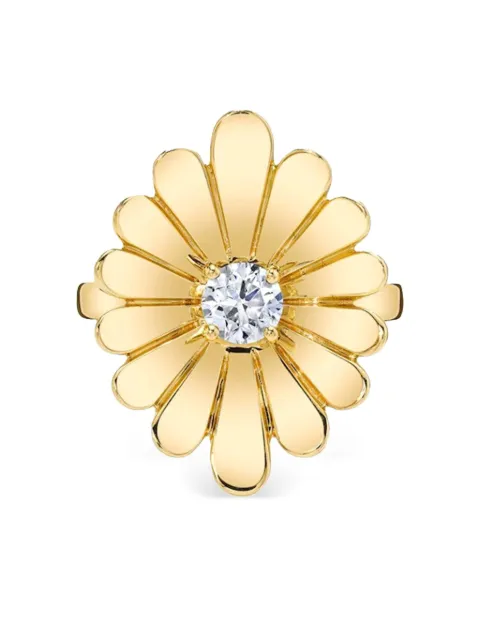 Anita Ko 18K yellow gold Water Lily diamond ring
