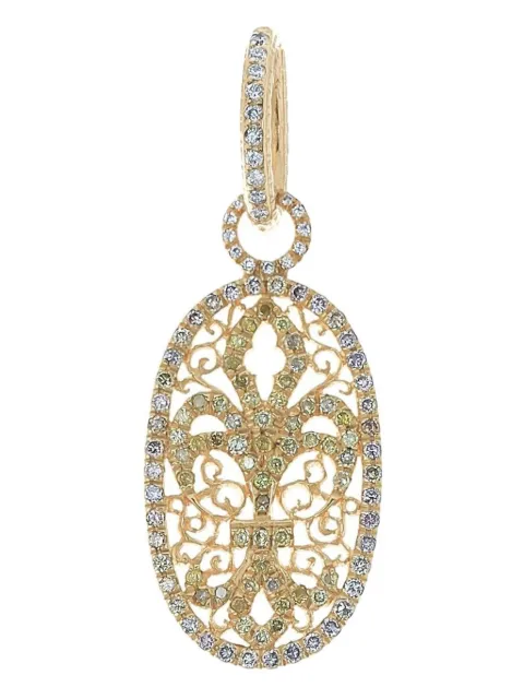 Loree Rodkin 18kt yellow gold Fleur De Lis necklace