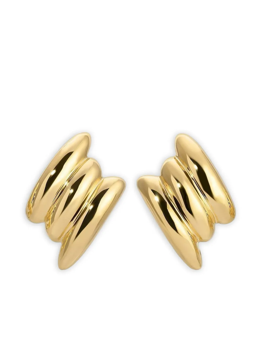 Anita Ko 18k Yellow Gold Large Claire Earrings In Gold