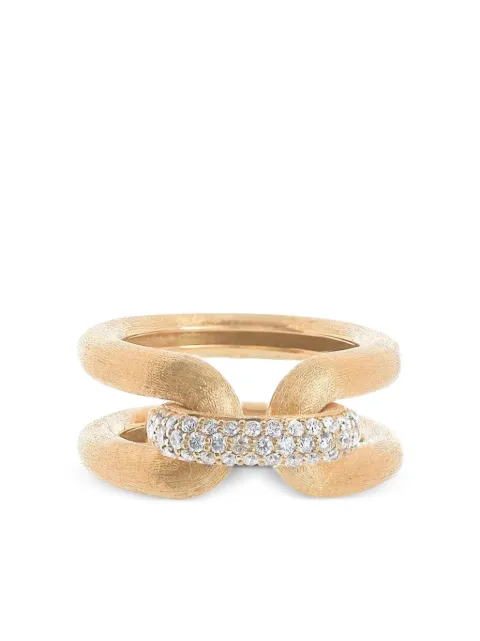 NANIS anillo Link en oro amarillo de 18kt con diamante