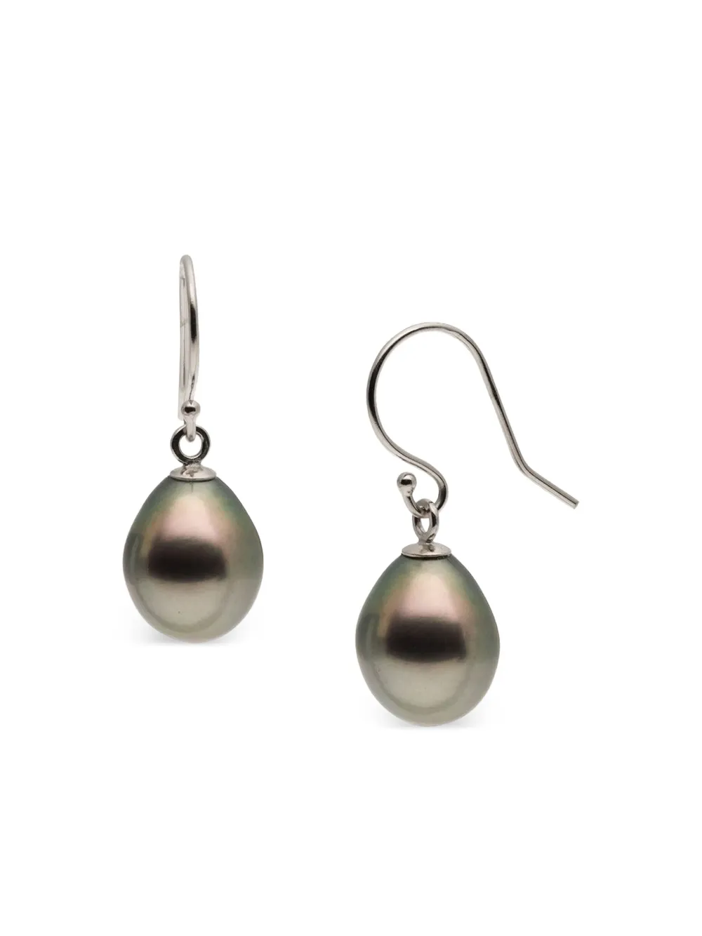 Baggins 18kt Weißgoldohrringe mit Tahitiperle | Silber | Image 1