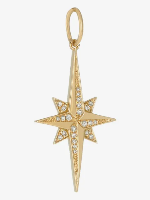 DEVON WOODHILL 18K yellow gold Stellar diamond pendant