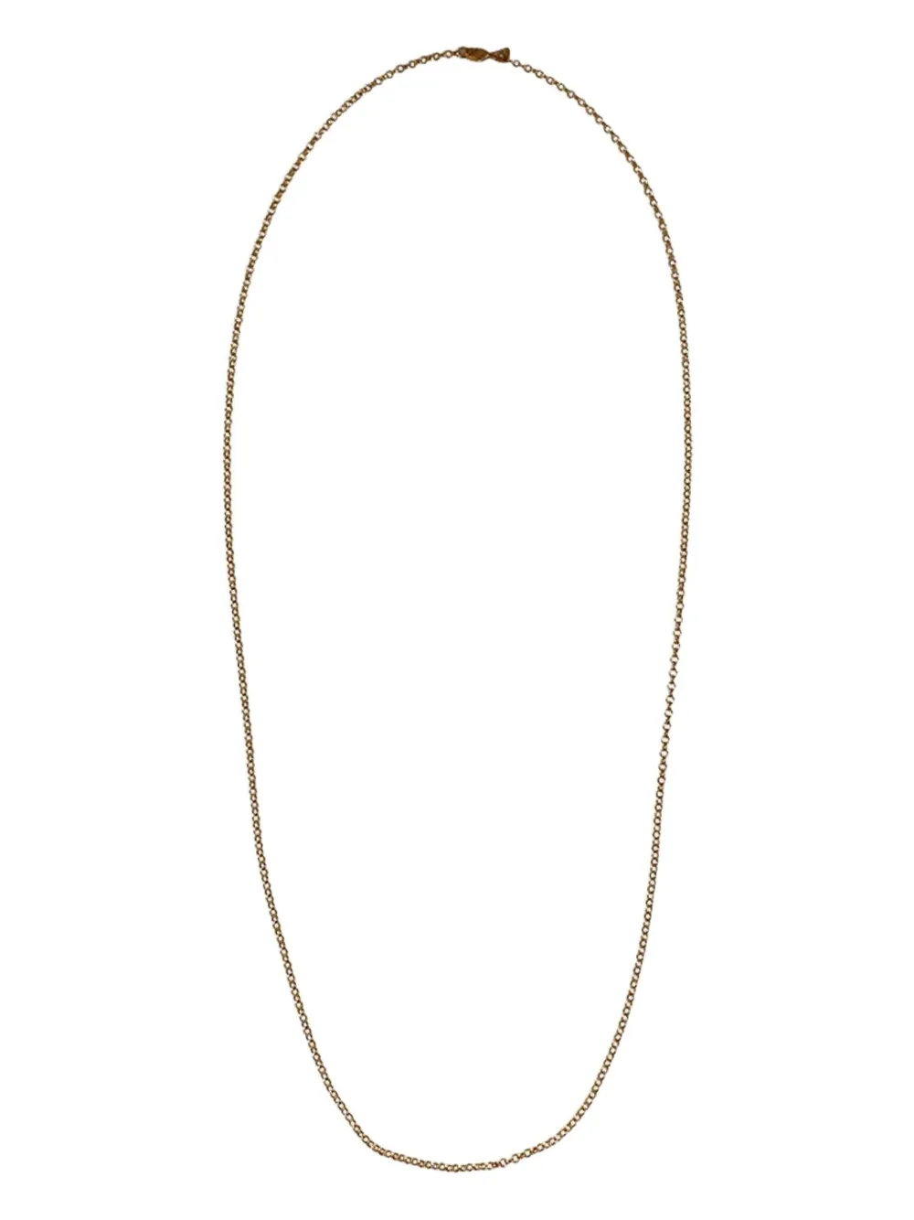 TAMARA COMOLLI Collana a catena belcher in oro giallo 18 carati